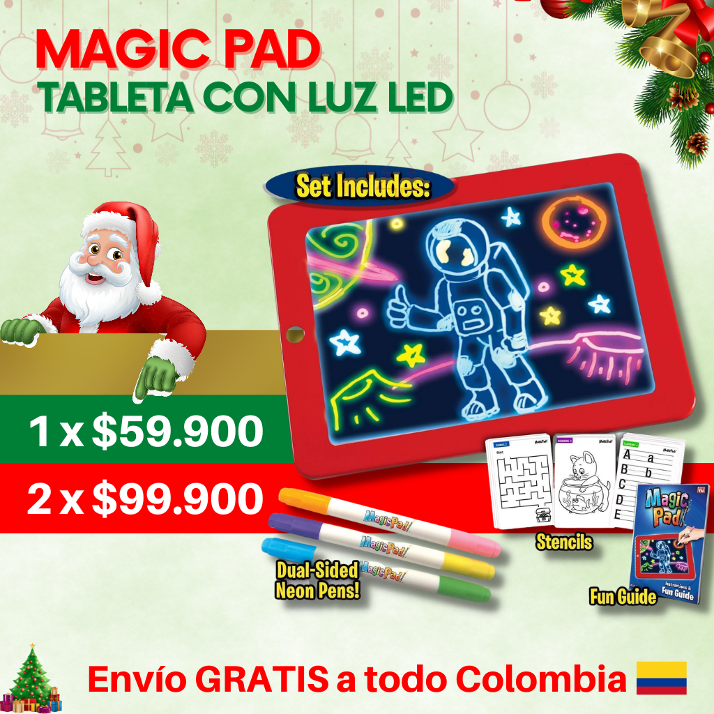 TABLETA MÁGICA LED - MAGIC PAD🌈