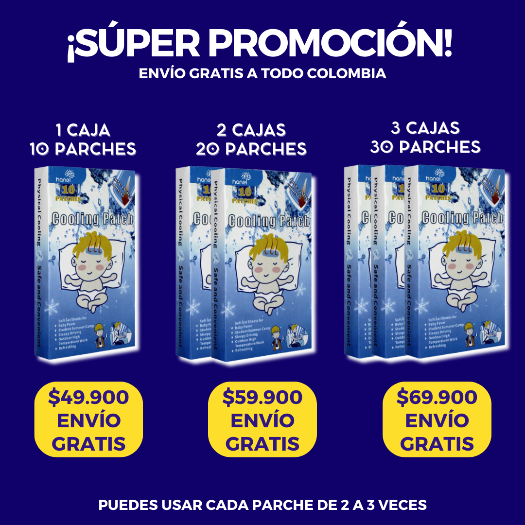 PARCHES REFRESCANTES CAJA