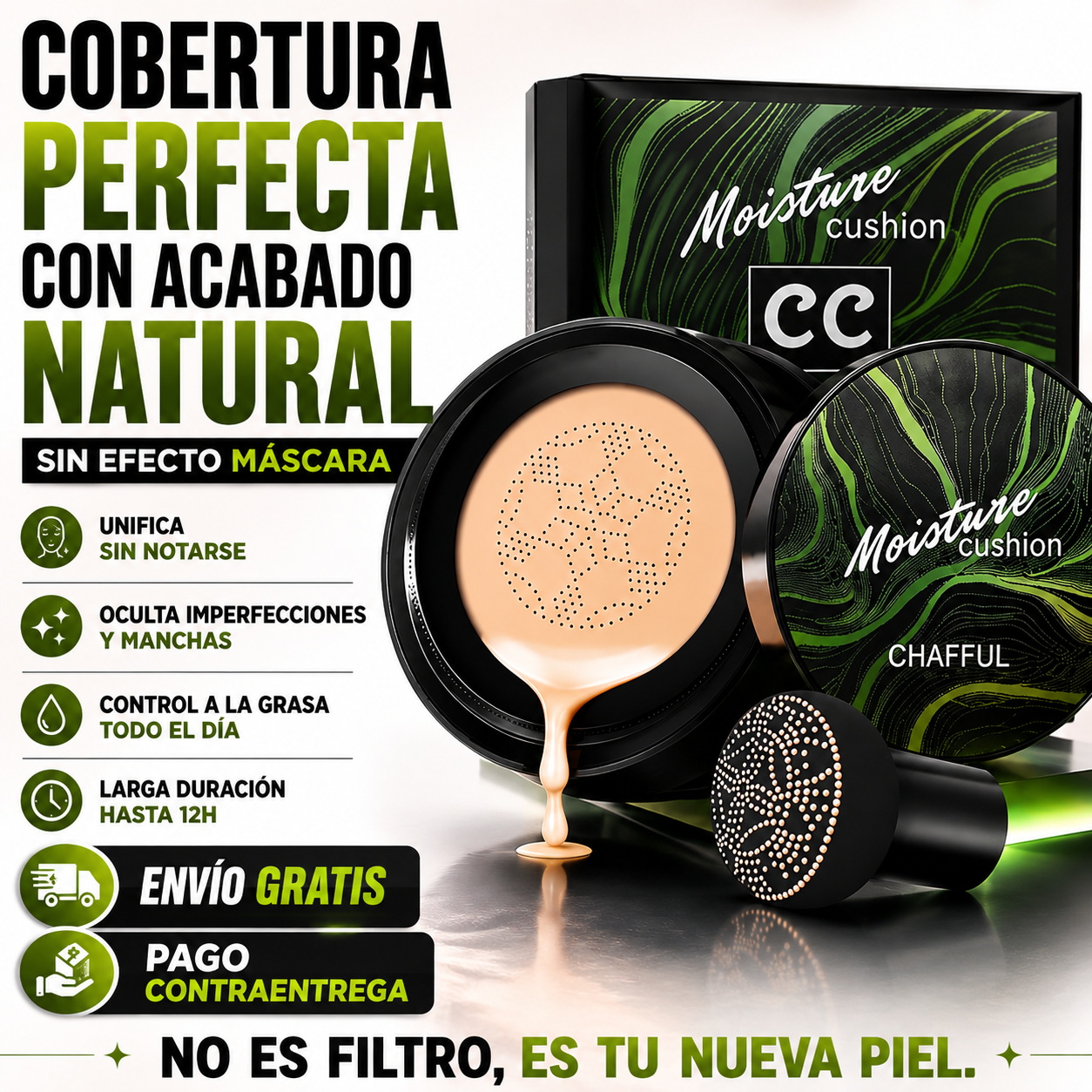 ✨SUPER OFERTA BASE MOISTURE ACABADO NATURAL