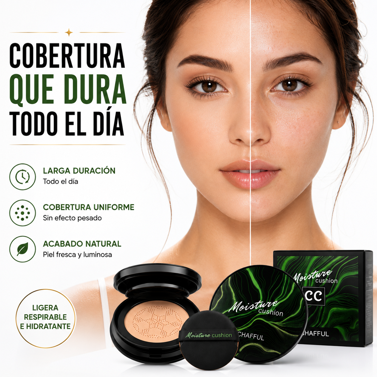 ✨SUPER OFERTA BASE MOISTURE ACABADO NATURAL